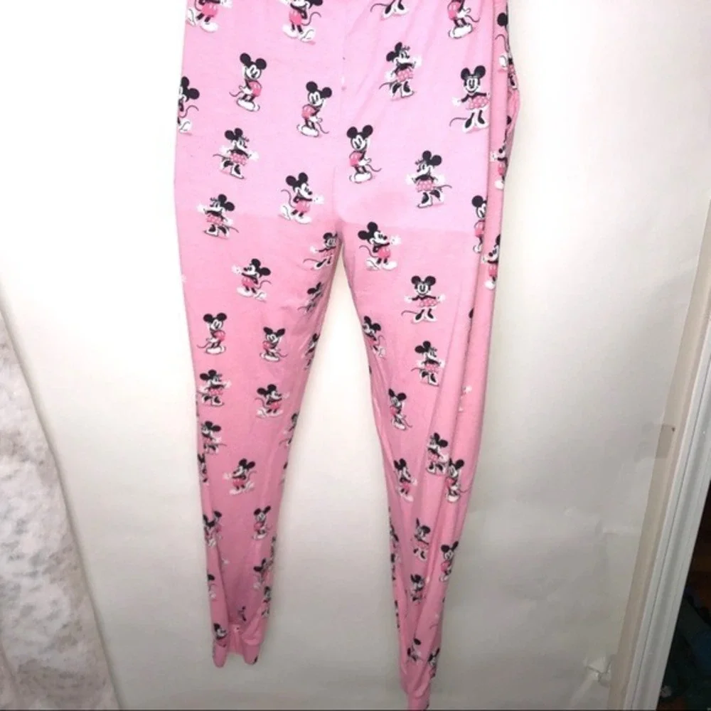 Disney Mickey Sleep‎ Pants Pink Small - Picture 3 of 13